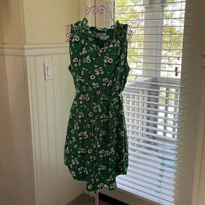 Market & Spruce Jeanie Ruffle Detail Dress size L